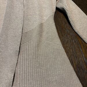 Carolyn Taylor Beige Knit Cardigan